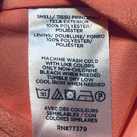 LOFT Coral Sleeveless Maxi Dress - Picture 4 of 6